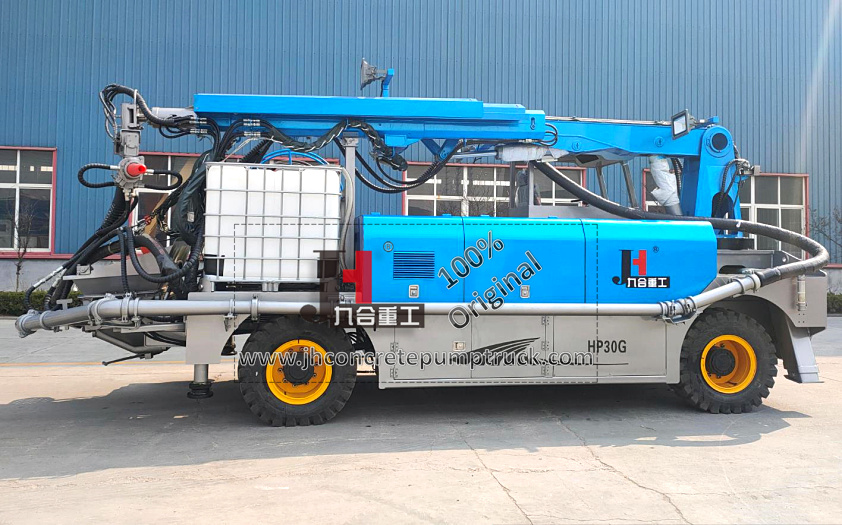 Upgrade Wet Shotcrete Machine