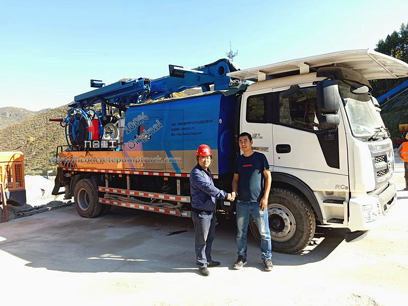 JHSTC30 wet shotcrete truck