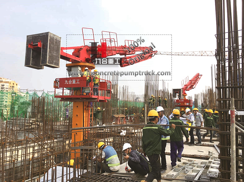 HG32 Hydraulic Climbing Concrete Placing Boom