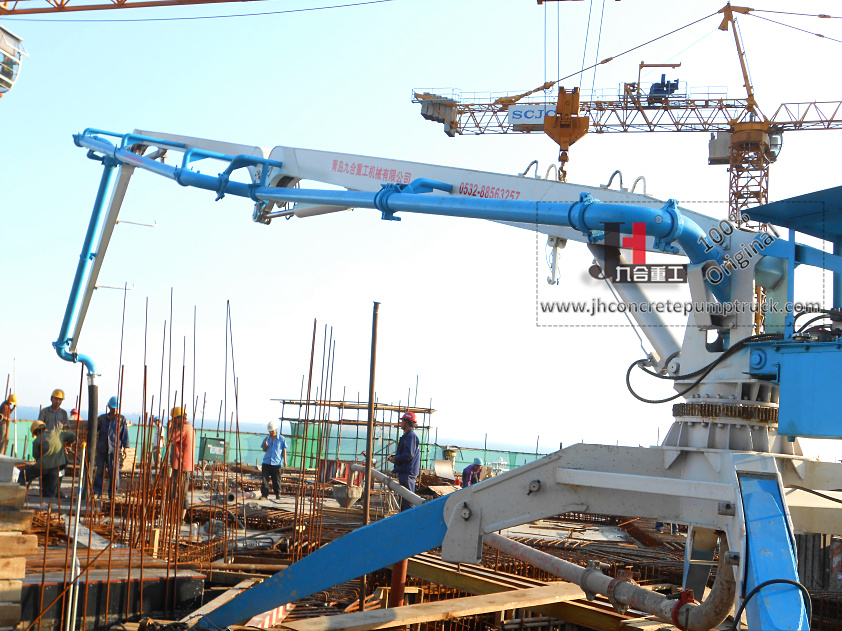 Mobile Concrete Placing Boom