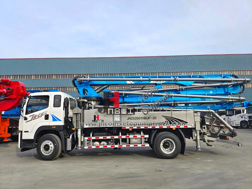 Jiuhe upgrading 30m concrete pump truck is hot selling