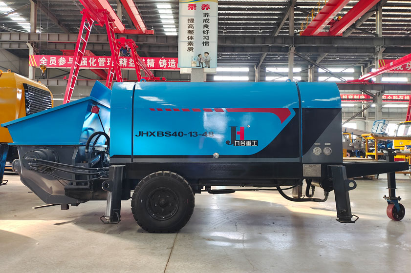 Working principle of trailer concrete pump