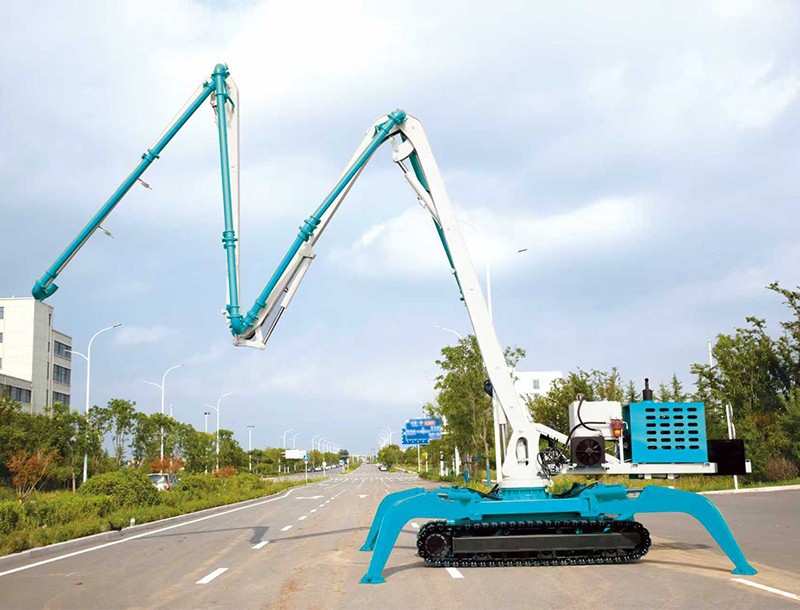HGL23-4M Crawler hydraulic concrete placing boom