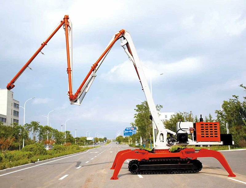 HGL23-4M Crawler hydraulic concrete placing boom