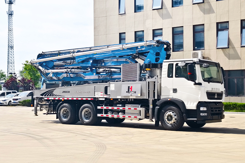 Jiuhe has obtained another patent related to concrete pump trucks
