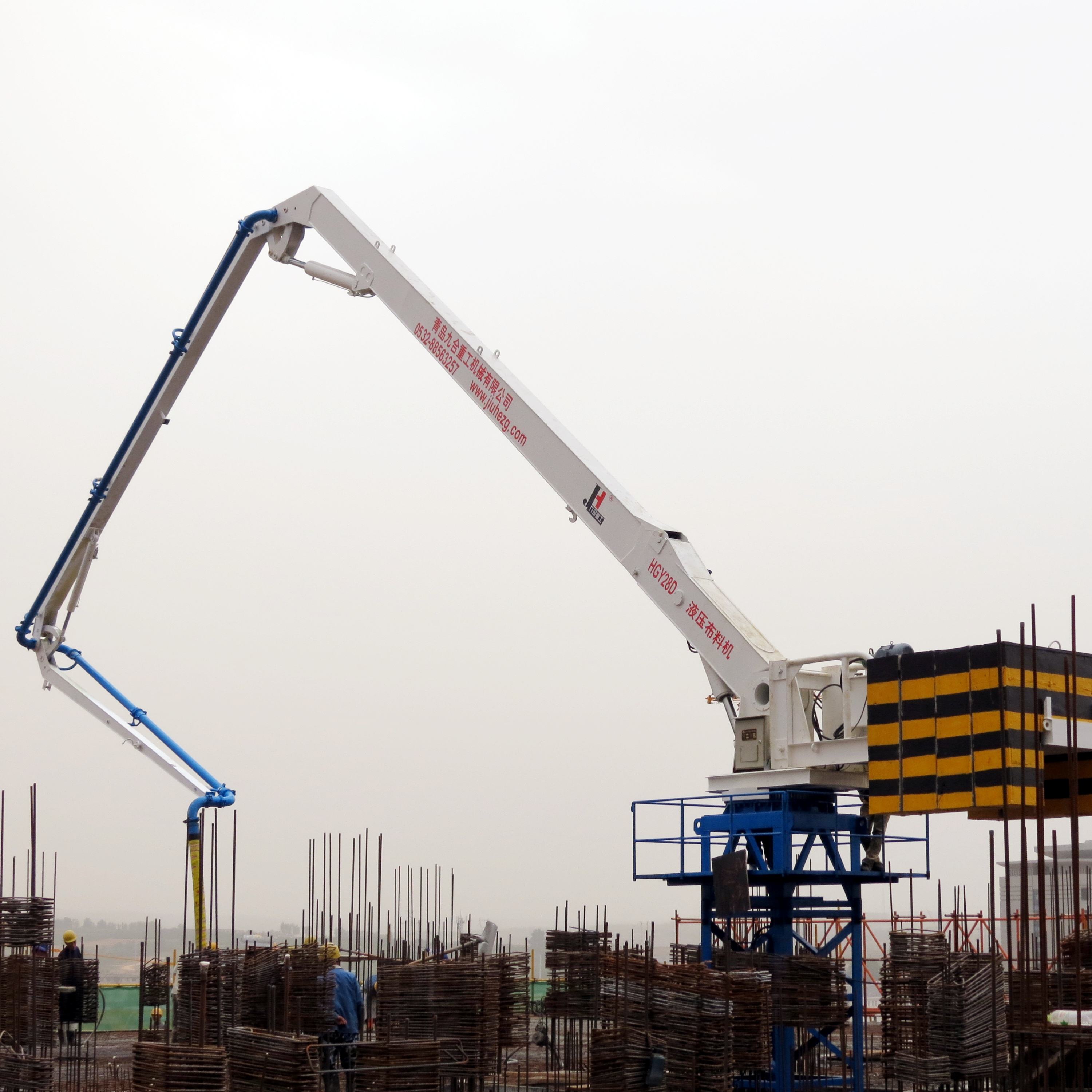 Self climb concrete placing boom introduction Self climb concrete placing boom introduction
