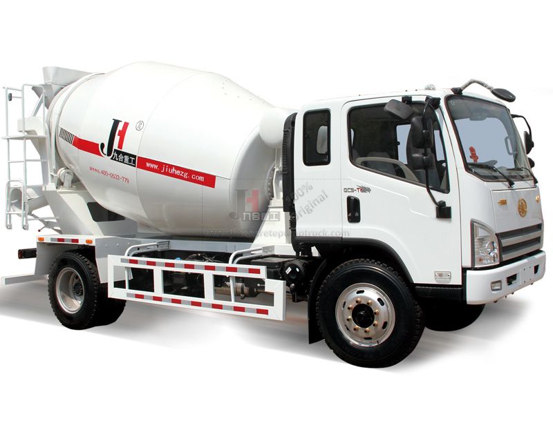 4m3 concrete mixer truck