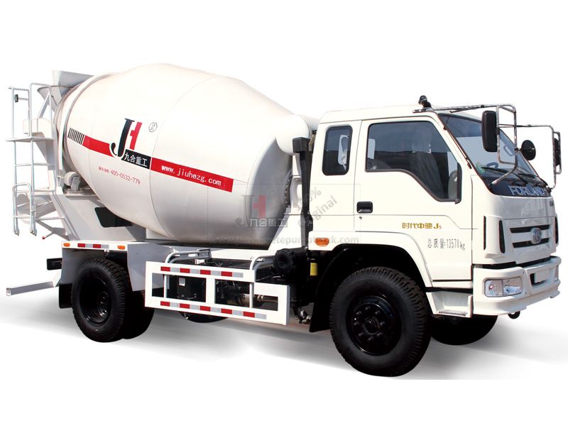 6m3 concrete mixer truck