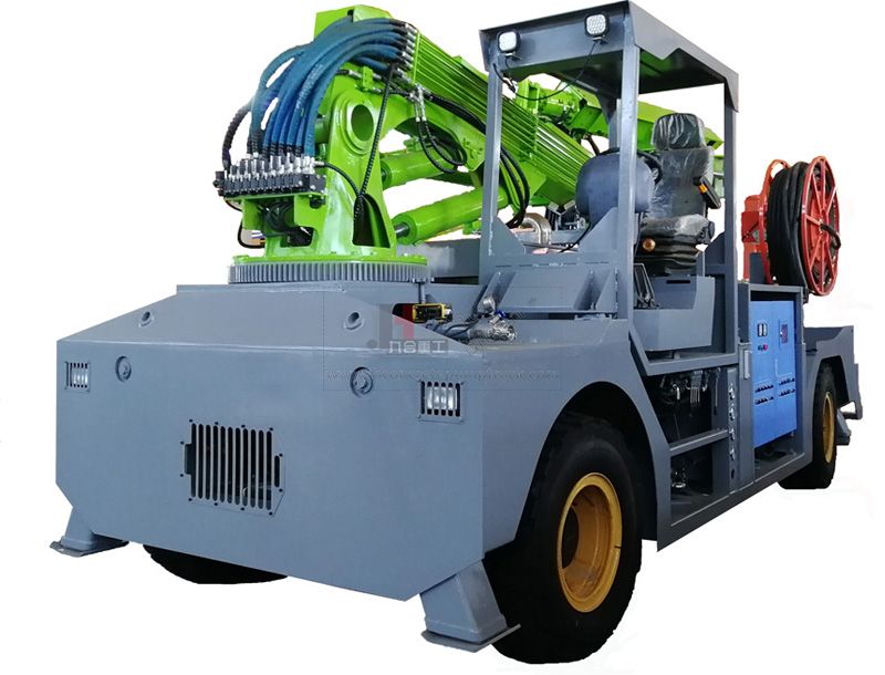 JHGHP30 Engineering chassis wet shotcrete machine