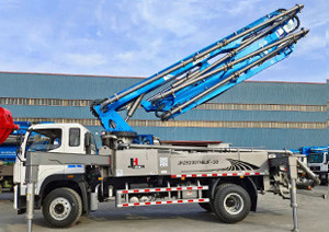 Jiuhe upgrading 30m concrete pump truck is hot selling