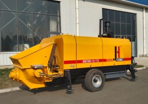 How to arrange the pipeline of trailer concrete pump