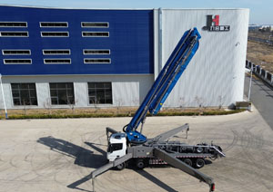 Precautions for operating concrete pump trucks