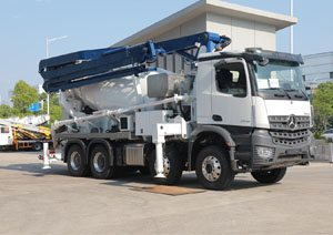 Specifications for the use of concrete mixer pumps and boom pumps