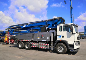 Easy to damage parts and maintenance of pump truck