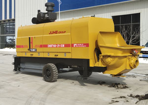 Solution to the blockage of concrete pump