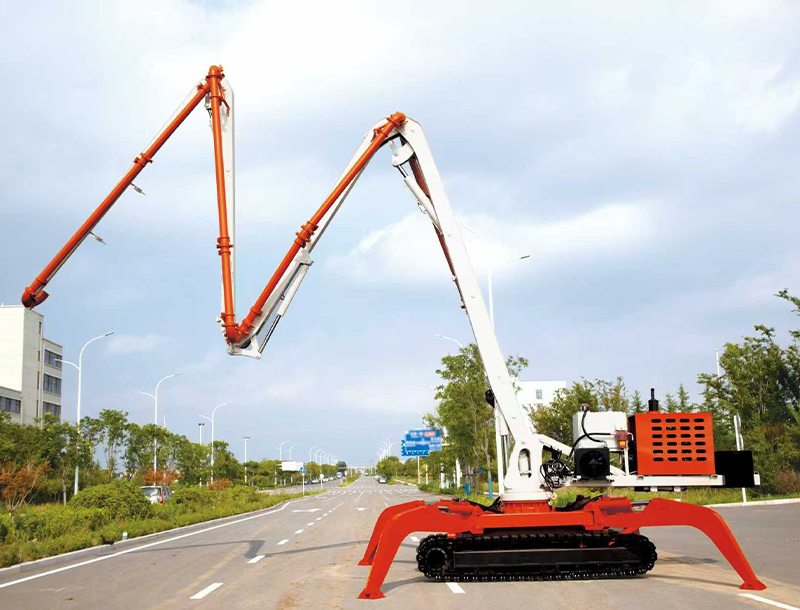 HGL20-4M Crawler hydraulic concrete placing boom