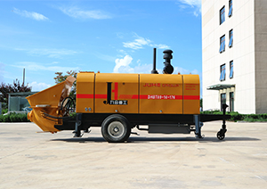 Related structural principles of trailer concrete pump