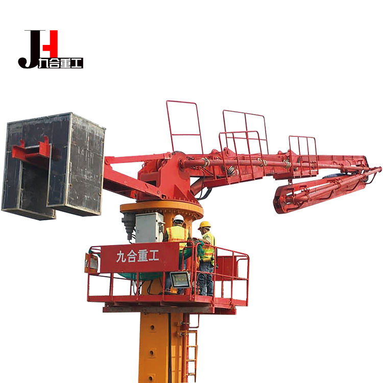Self climb concrete placing boom introduction