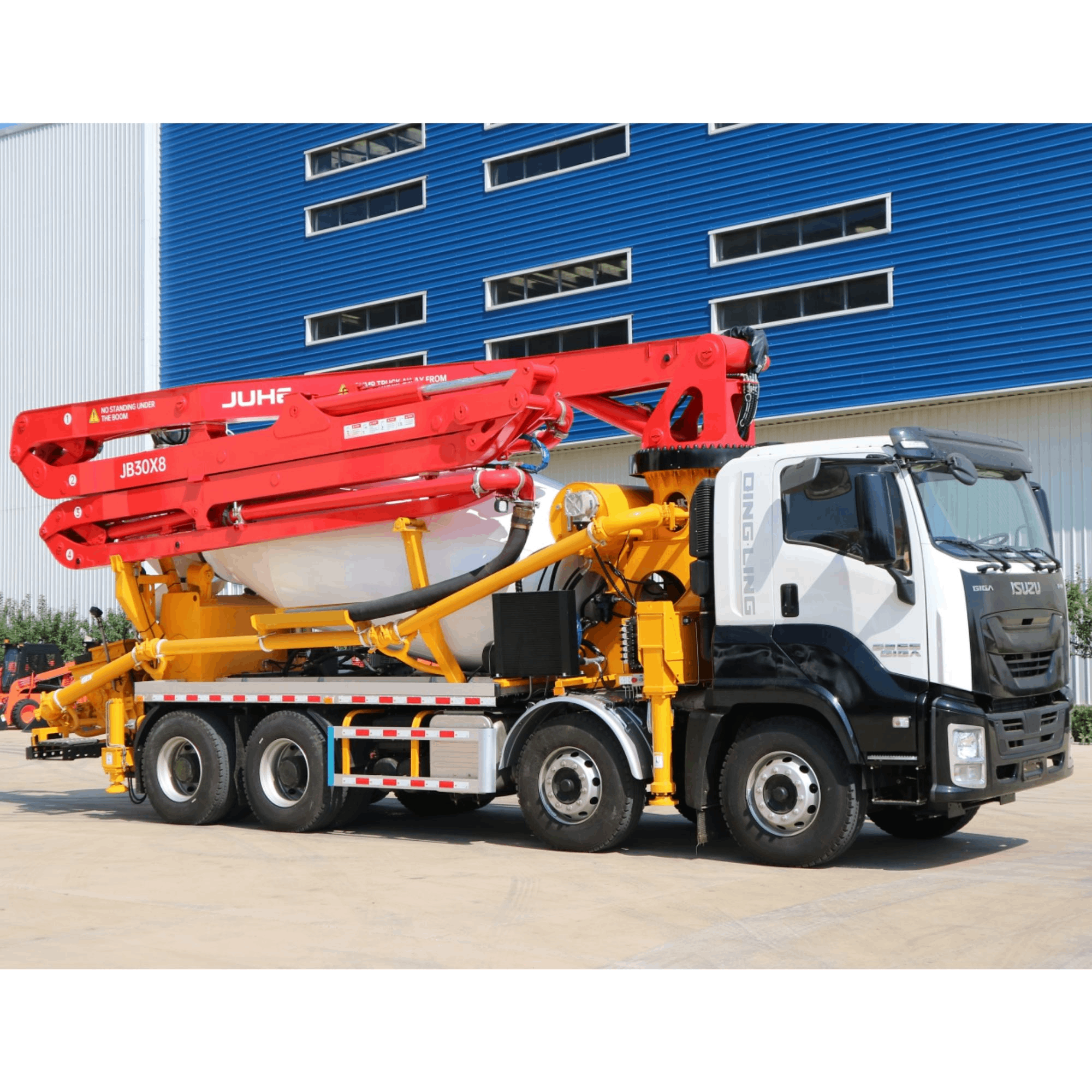 JIUHE 24m Truck Mixer Pump Delivers Real Results-Part1