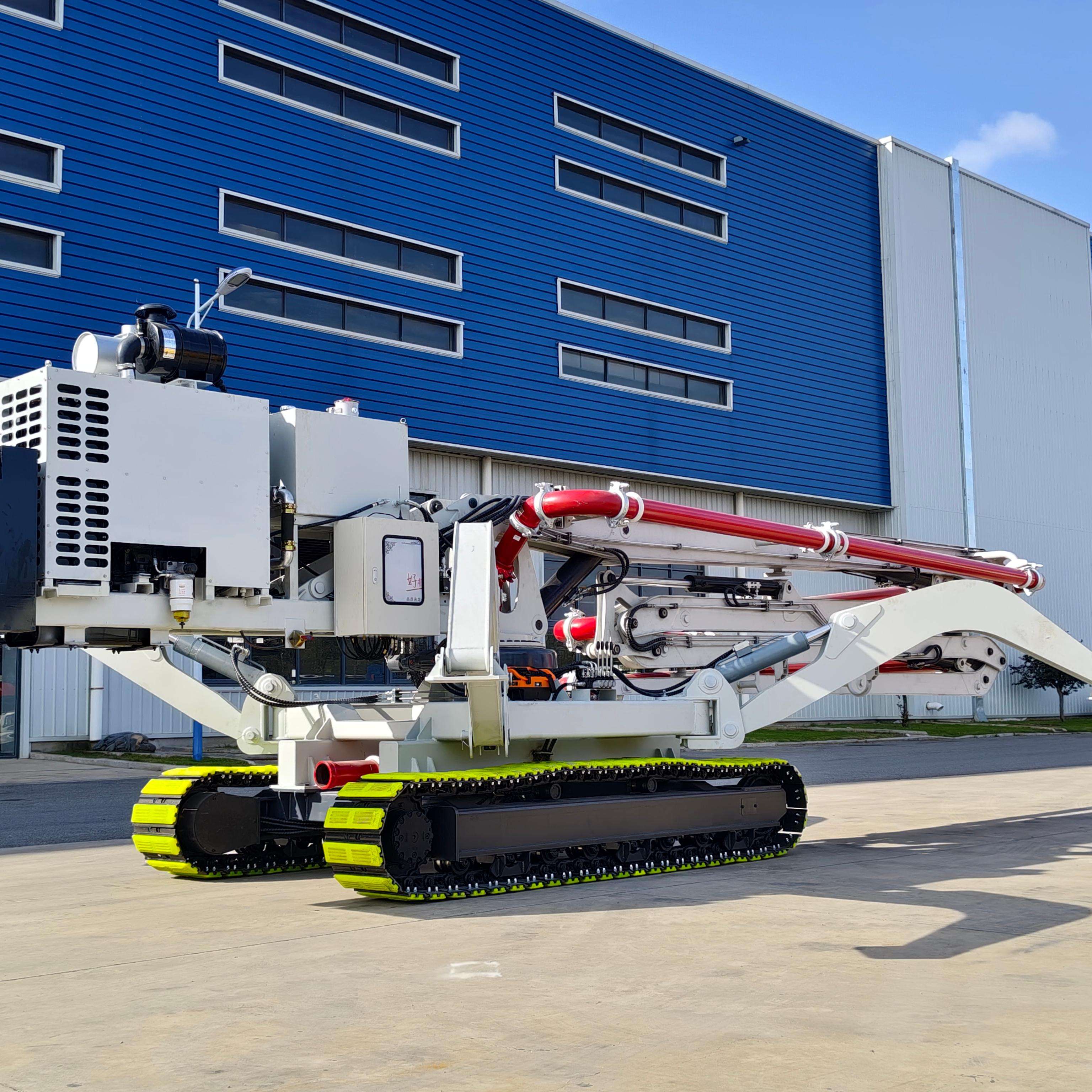 HGL23-4M Crawler hydraulic concrete placing boom