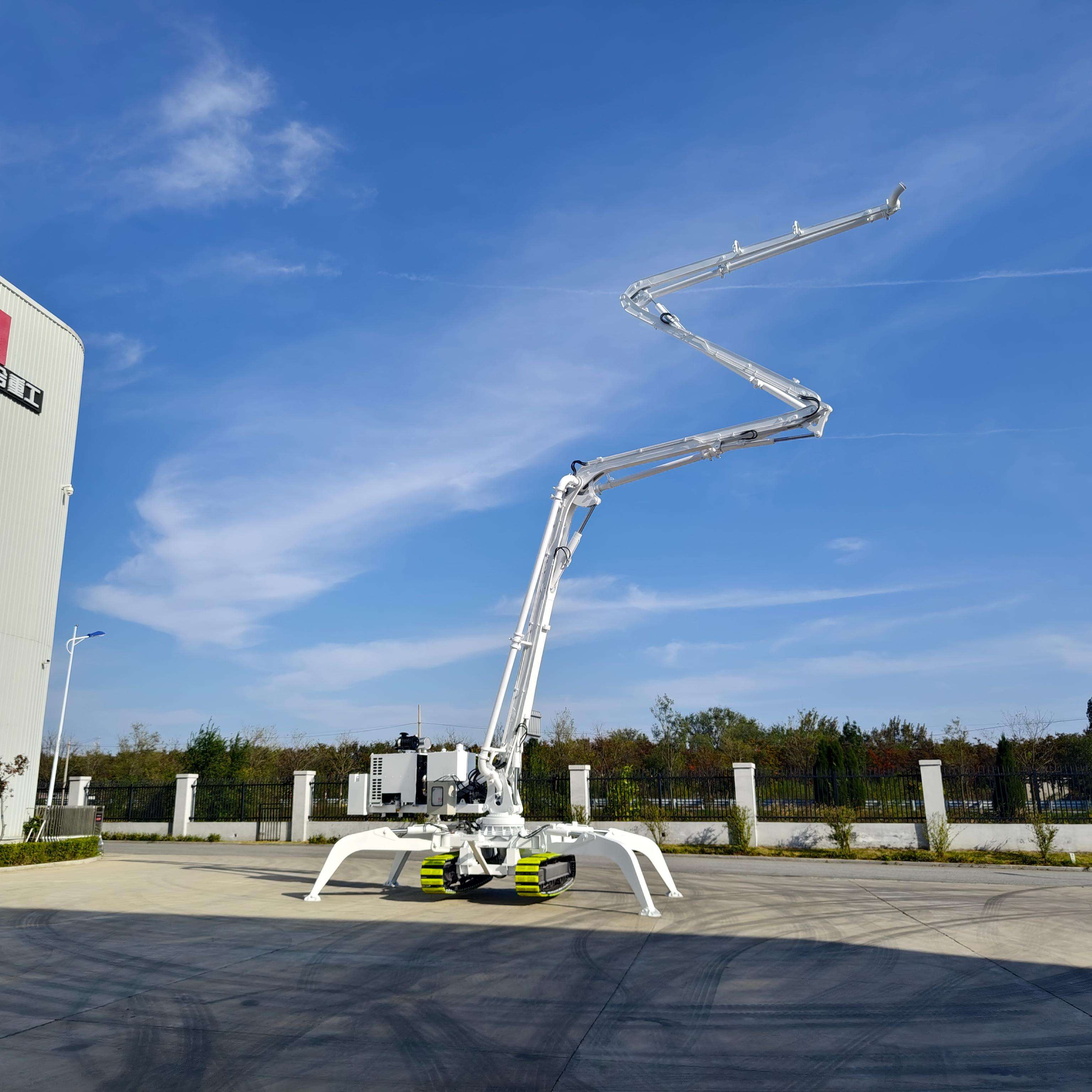 HGL23-4M Crawler hydraulic concrete placing boom