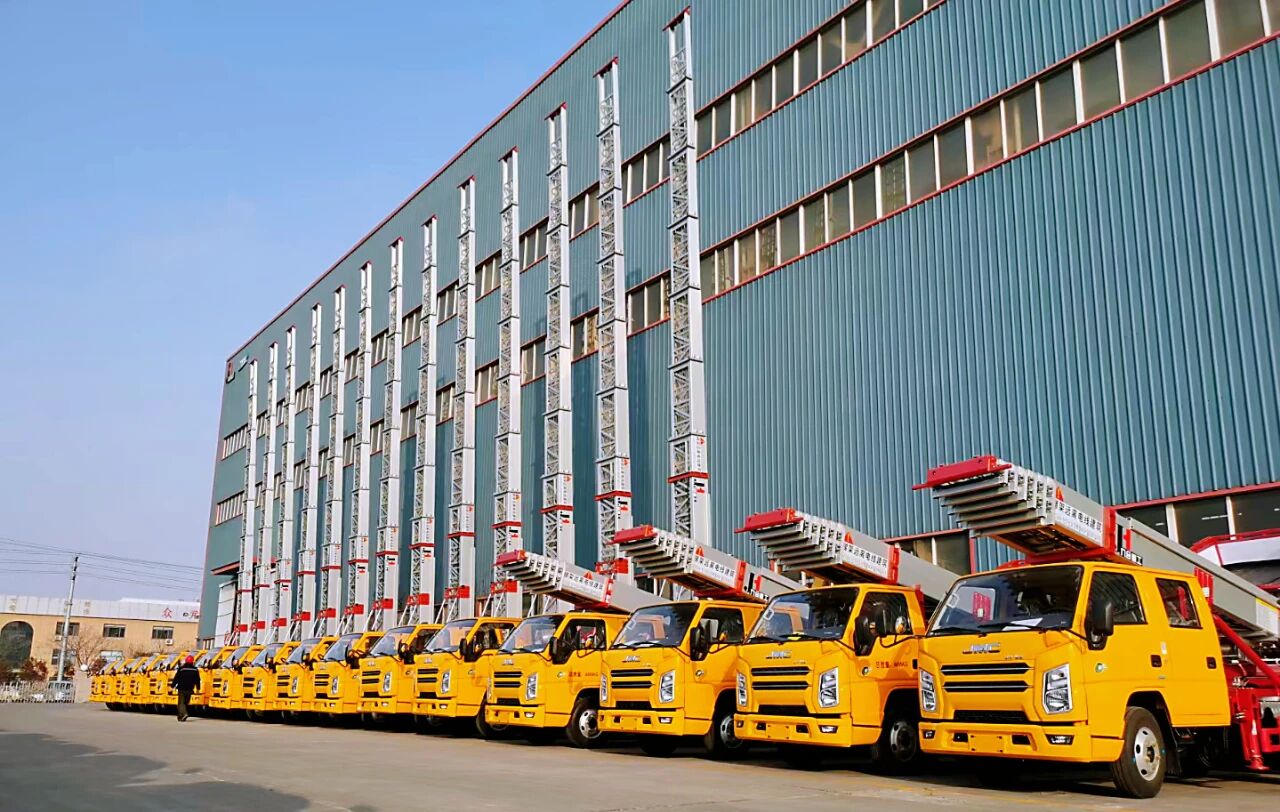 Jiuhe ladder trucks continue to enjoy strong sales.