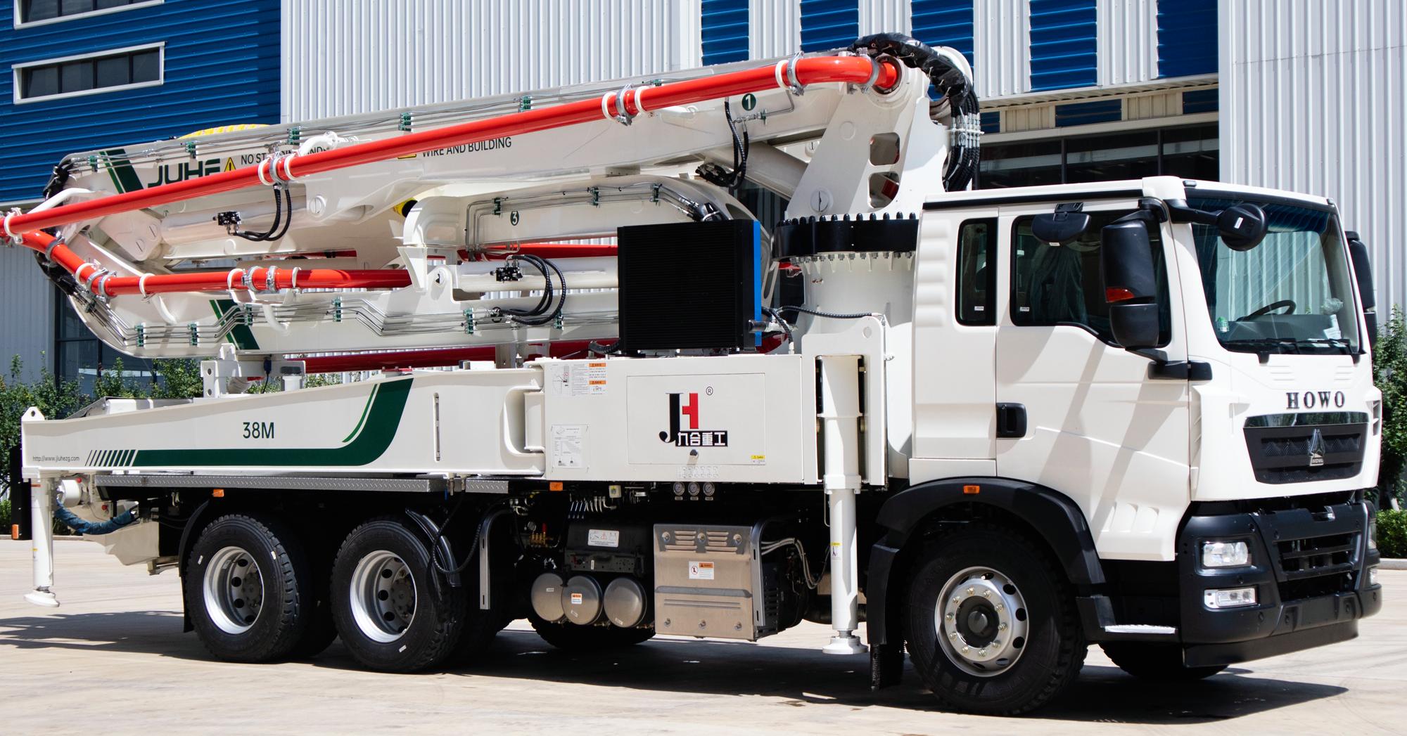 How to Adjust the Pumping Output of a Concrete Pump Truck