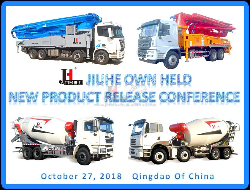 Oct 27, 2018 at Qingdao, China:  JIUHE New Product Conference