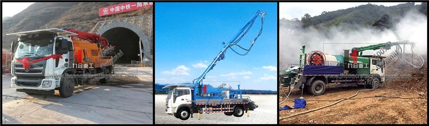 JHSTC30 wet shotcrete truck