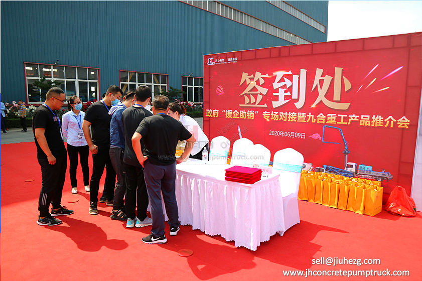 JIUHE Group Concrete Machine Show