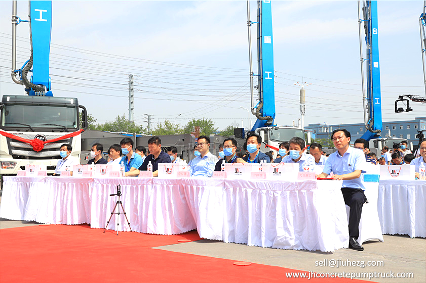 JIUHE Group Concrete Machine Show