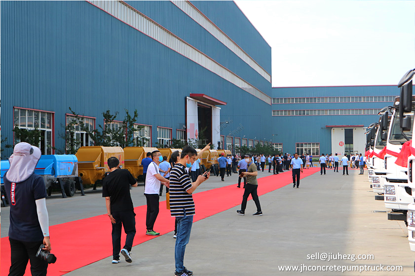 JIUHE Group Concrete Machine Show