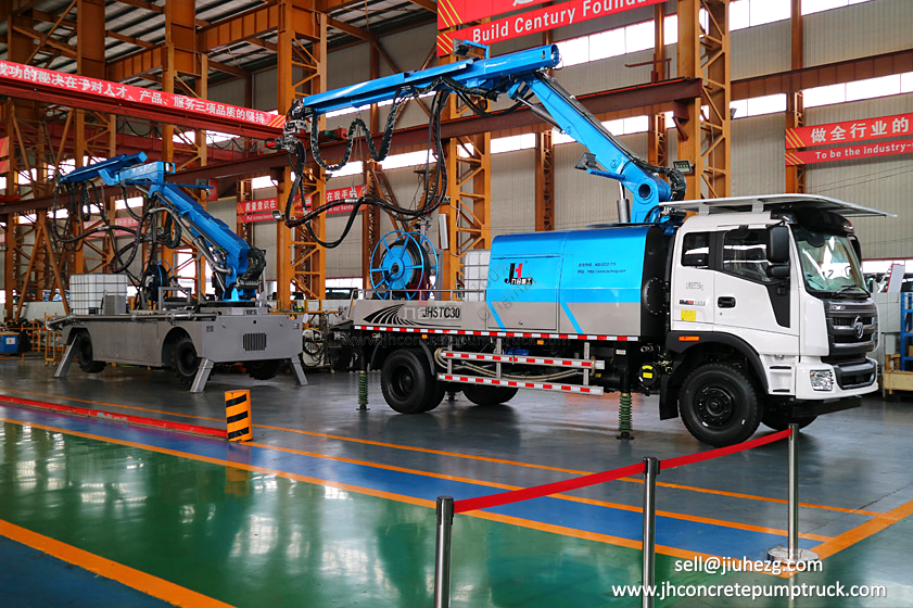 JIUHE Group Concrete Machine Show