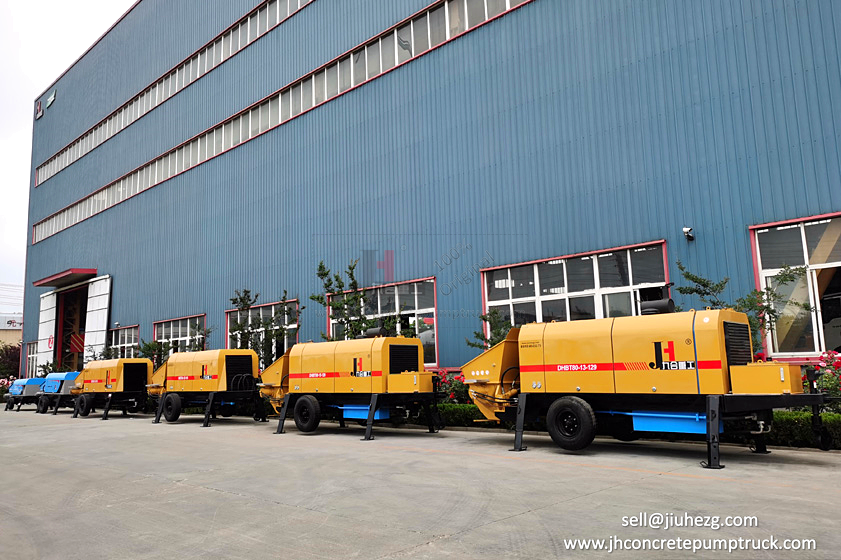 JIUHE Group Concrete Machine Show