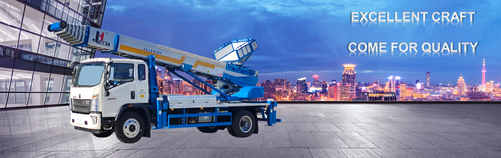 ladder lift truck, construction lift truck, ladder lift machine