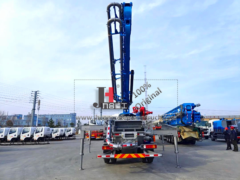 Jiuhe upgrading 30m concrete pump truck is hot selling