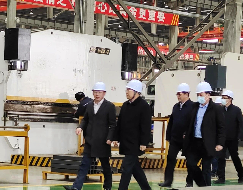 Qingdao Mayor Zhao Haozhi visited Jiuhe for investigation and guidance