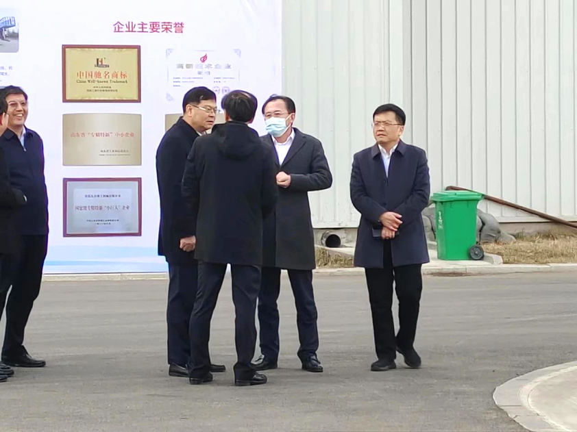 Qingdao Mayor Zhao Haozhi visited Jiuhe for investigation and guidance