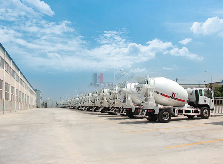 Concrete mixer truck