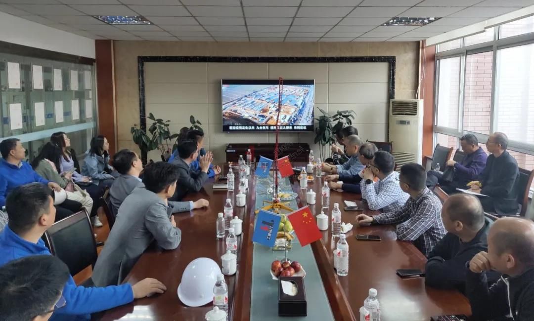 The delegation of Foshan entrepreneurs visited Jiuhe