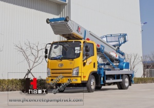Operation and use of Ladder lift truck