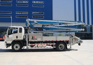 Easy to damage parts and maintenance of pump truck